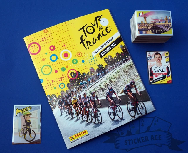 PANINI, TOUR DE France 2022, complete sticker set + UPDATES + empty ...