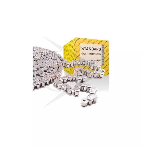 BS 05B-1 8mm Pitch Dunlop Stainless Steel Roller Chain - 5 Metre Box