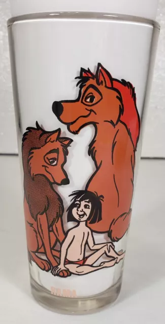 Pepsi Jungle Book RAMA Glass,1970's