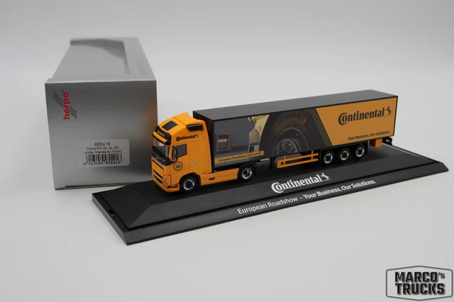 Herpa 954372 - 1:87 Volvo FH Gl. XL 2020 Kühlkoffer-Sattelzug Bischo