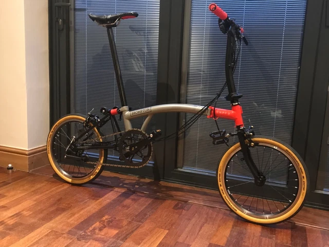 BROMPTON chpt3 S6E-X カスタム chris king MyBrompton x CHPT3 V2 - Chris King Buzz headset DIY install