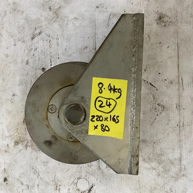 HEAVY DUTY ROLLER wheels for angle track guide - rolling door shed ...