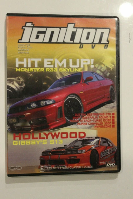 IGNITION EDITION 22 DVD HIT EM UP! MONSTER R33 SKYLINE Region 4 AUS $7. ...