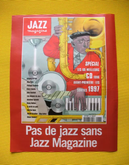 Publicite De Presse Jazz Magazine Illustration Beltran Ad 1997