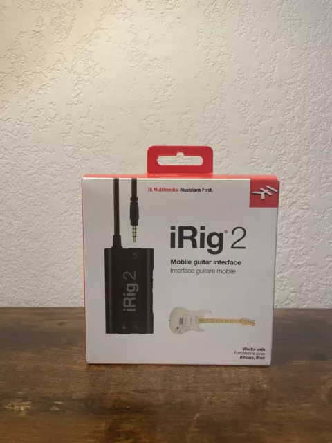 iRig 2 Guitar to Mobile Recording Interface IK Multimedia iPhone iPad iRig 2 Guitar to Mobile Recording Interface IK Multimedia iPhone iPad