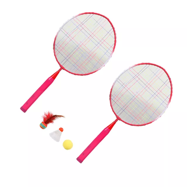 Indoor Badminton Set Kids Practice Tennis Racket Parent-Child Badminton Game