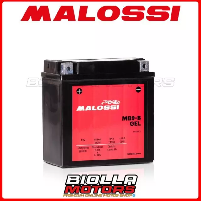 MB9-B BATTERIA MALOSSI GEL GILERA Coguar 125 125 2000 YB9-B 4418917