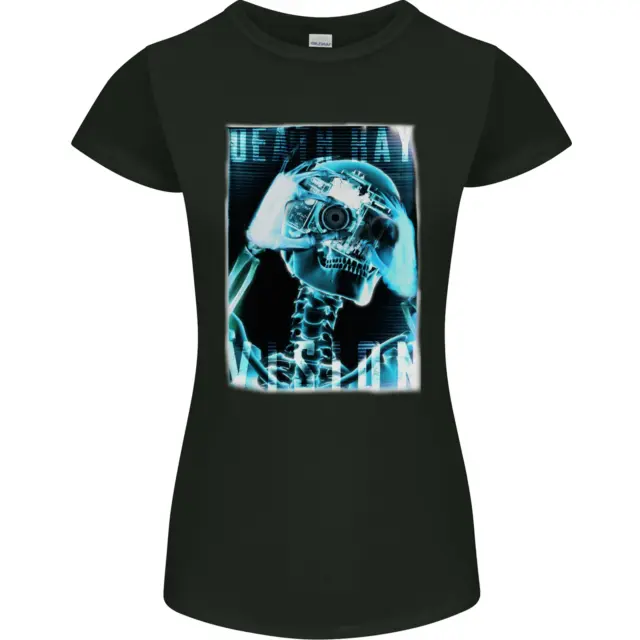 Death Ray Vision Photography Photographer Womens Petite Cut T-Shirt