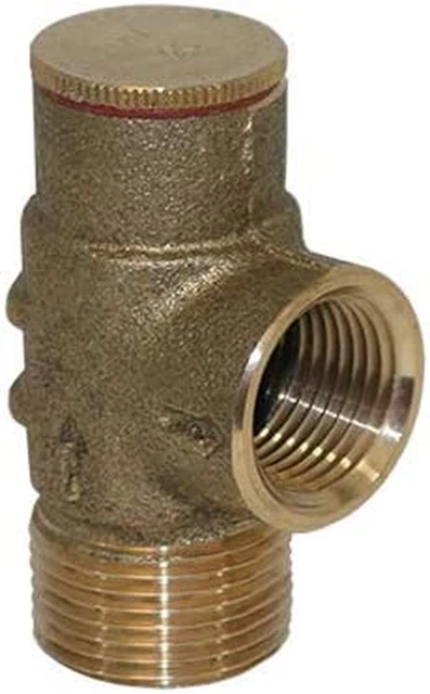 Merrill MFG No Lead Brass Pressure Relief Valve 75 PSI, 3/4