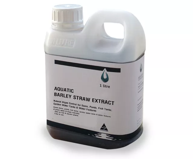 Aquatic Barley Straw Extract 1L - For Algae Control in Ponds & Water Features