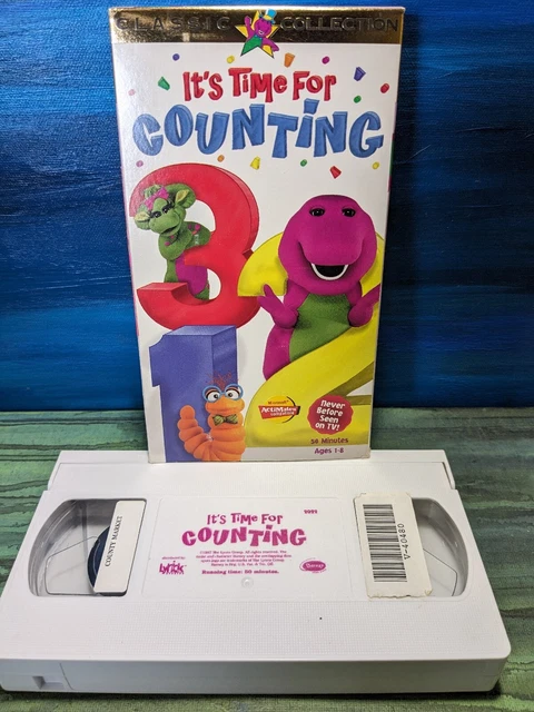 Barney Its Time For Counting Vhs 1998 Eur 11 90 Picclick De Barney Its Time For Counting Vhs 1998 Eur 11 90 Picclick De