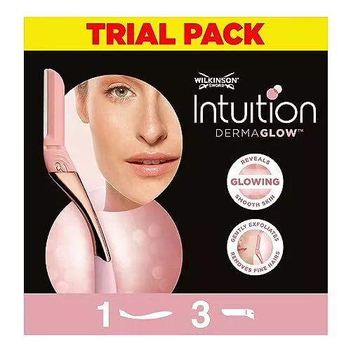 - Intuition Dermaglow For Women | Facial Hair Remover and Exfoliating