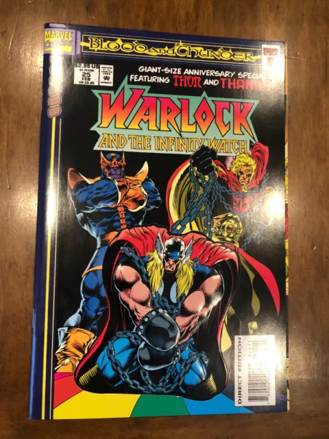 Marvel Comics Warlock & the Infinity Watch Issue #25 (1994) Excellent Copy