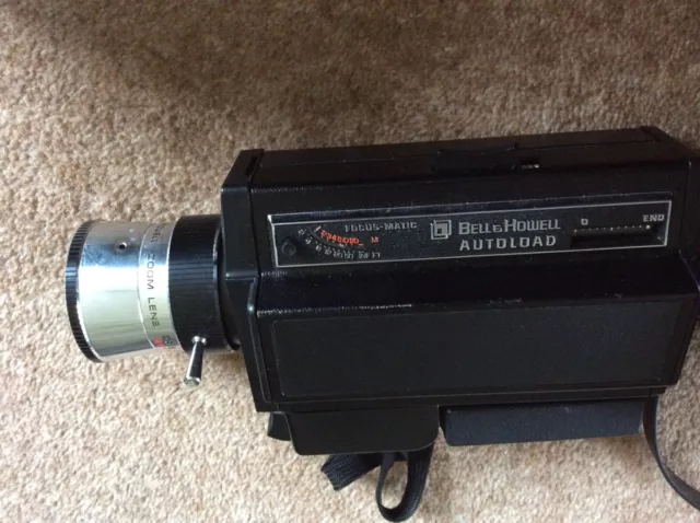 Bell & Howell Autoload Focus- Matic Cine Movie Camera