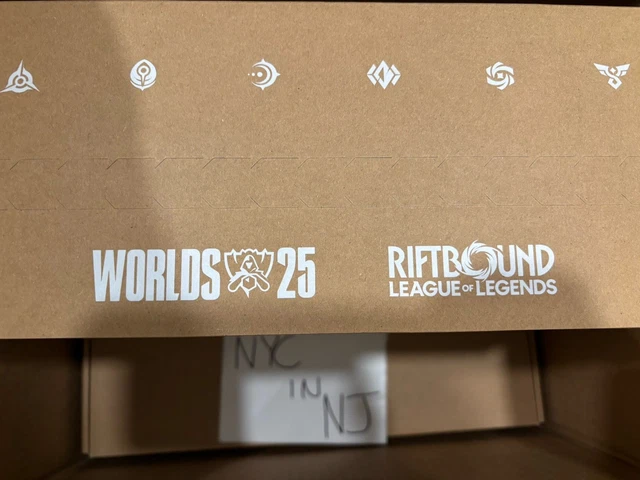 RIFTBOUND LEAGUE OF Legends TCG ENGLISH Worlds Bundle - IN HAND NEW ...