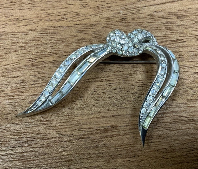 Broche Signée Marcel Boucher - Bijou Vintage En Métal - Occasion