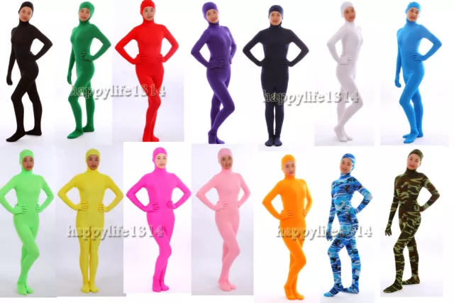Zentai Costume Spandex Bodysuit Skin Suit With Men's Penis sheath