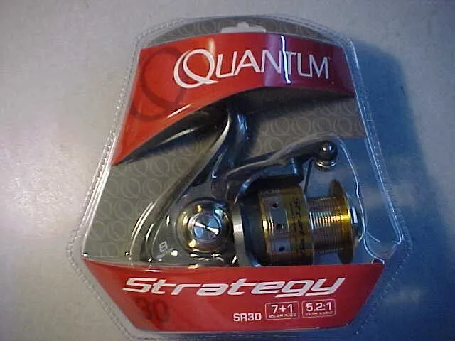 NEW QUANTUM STRATEGY SR30 Spinning Reel 8 bearings for rod metal spool  $34.95 - PicClick