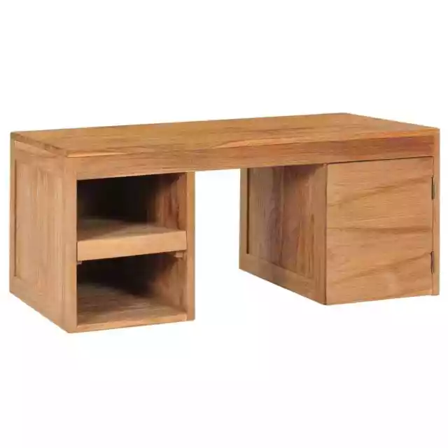 Mesa de centro madera maciza teca 90x50x40 cm vidaXL