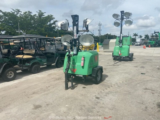 2017 Wacker LTV6L Towable Light Tower Generator bidadoo