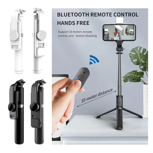 Portatile Bluetooth Bastone Selfie Treppiede Supporto Del Telecomando per