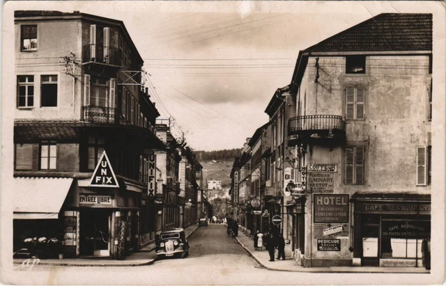 CPA Pontalier Rue de la Gare FRANCE (1099372)