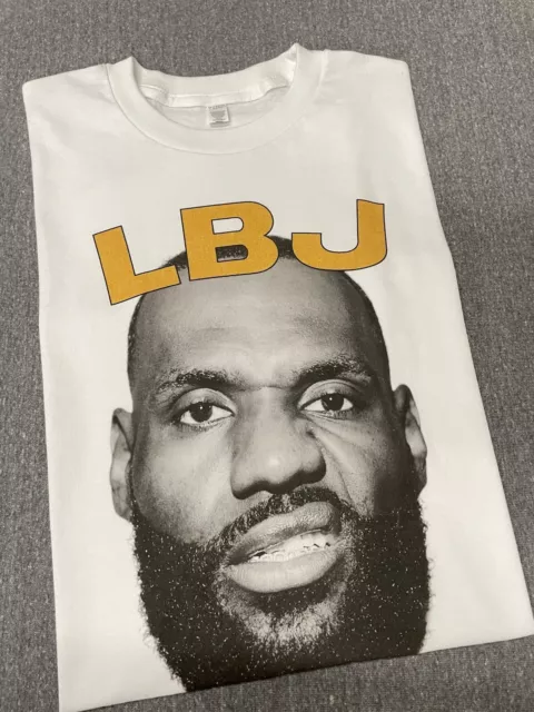 LEBRON JAMES T-SHIRT Laker Vintage 90s Basketball Lakers T-shirt Sizes ...