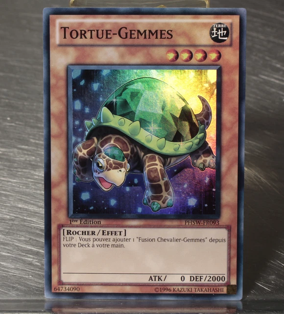 Yu-Gi-Oh! Gem-Turtle Super Rare Card - PHSW-EN093, Photon Shockwave 1st Edition, Trading Card Game - View #11