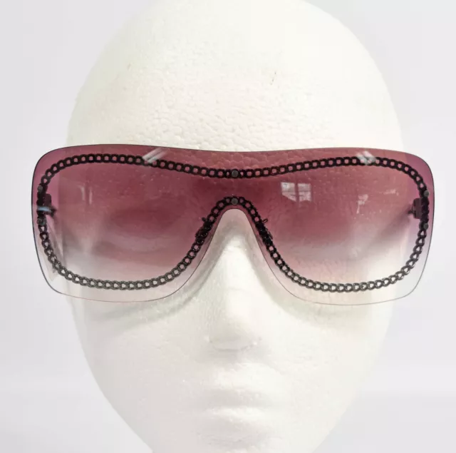Chanel 4243 C108/S1 Burgundy Shield Sunglasses