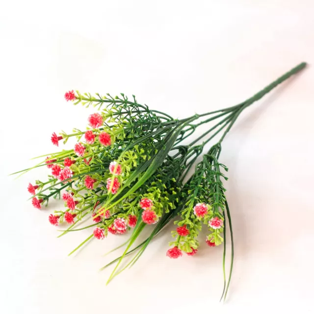 US Artificial Flowers Fake Plant Outdoor Floral Greenery Grass BUY 2 GET 2 FREE