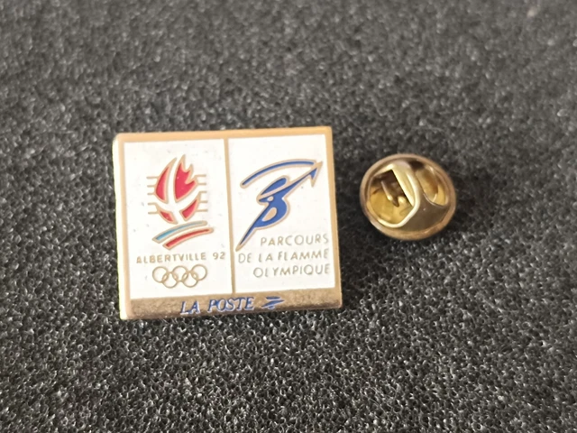 PIN'S JEUX OLYMPIQUES Albertville 92 (EGF Argenté 1,3 cm / 1,6 cm COJO 91) EUR 6,00 - FR