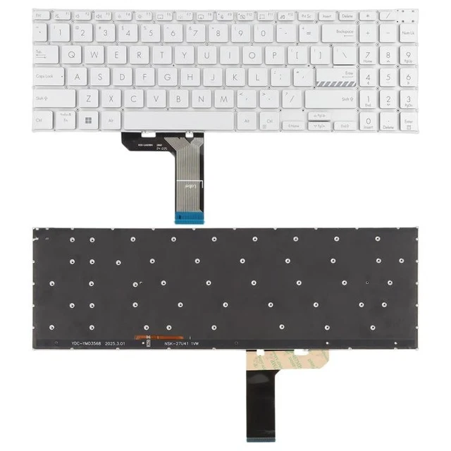 FDMOZRE Tastiera QWERTY statunitense per ASUS per Vivobook