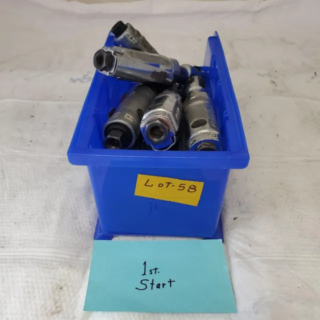Lot of 11 Heavy Duty Air Pneumatic Ratchet Wrench Blue Point/Ingersoll Rand #58