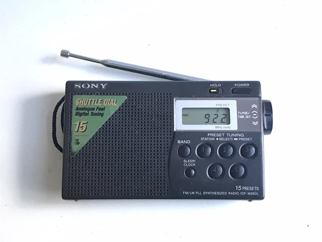 Sony ICF-M400L 3Band Radio FM/MW/LW | Acheter sur