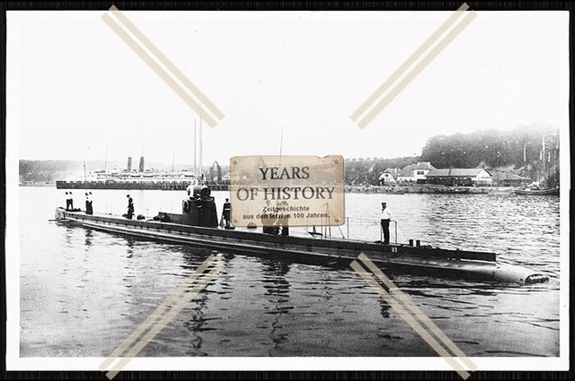 FOTO UNTERSEEBOOT UBOOT U 3 Kaiserliche Werft Danzig Marine 1909 EUR 5