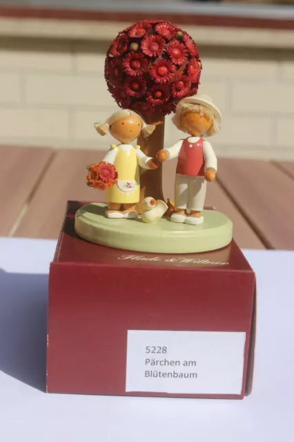 Flade Pärchen am Blütenbaum, nicht mehr im Handel