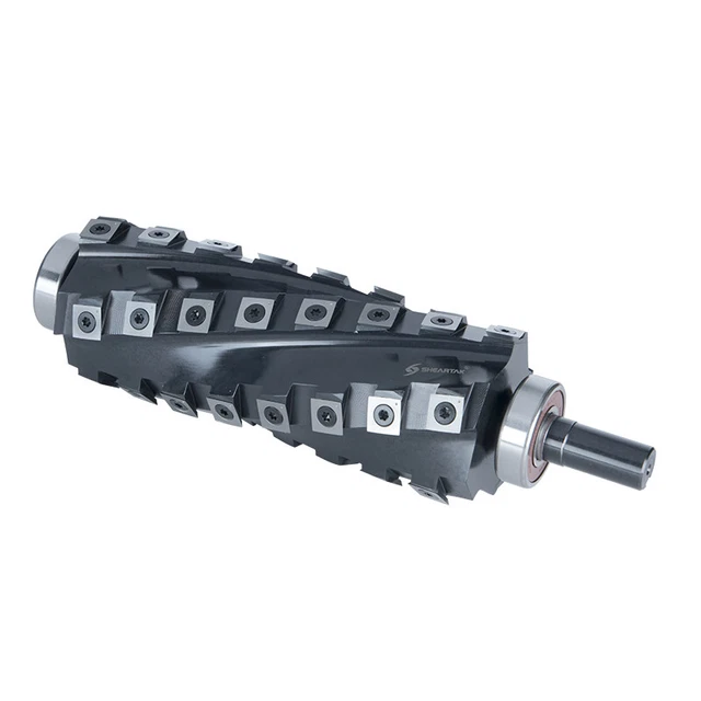Spiral/Helical Cutterhead for 8" Jointers with 40 Indexable Carbide Inserts