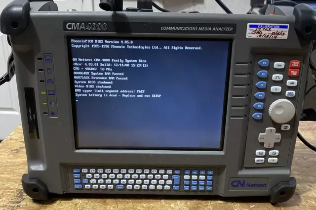 GN NetTest CMA-4000 CMA-4425 Communications Media Analyzer /OPTICAL TEST