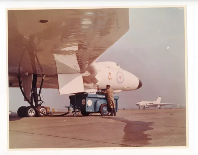 Photograph of Avro Vulcans at Paris Air Show c.1957