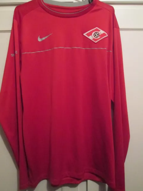 Spartak Moscow Football 2009 Training Sweatshirt shirt top Size Medium /48352