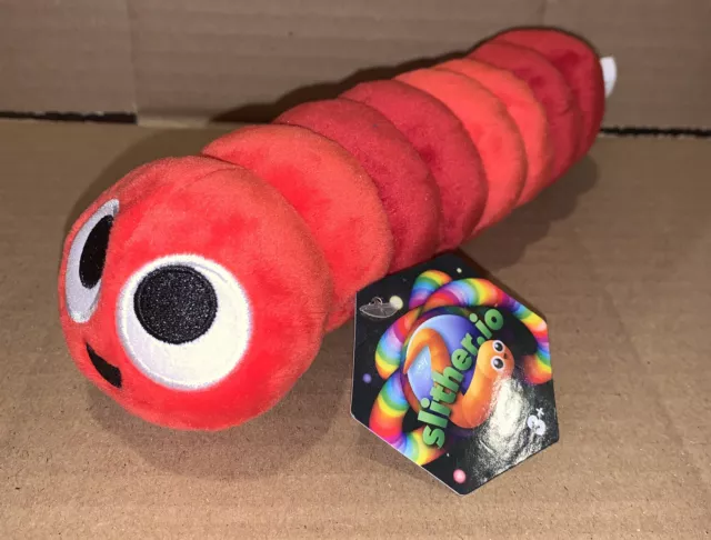 UCC Distributing Slither.IO 8 Inch Bendable Plush | Rainbow