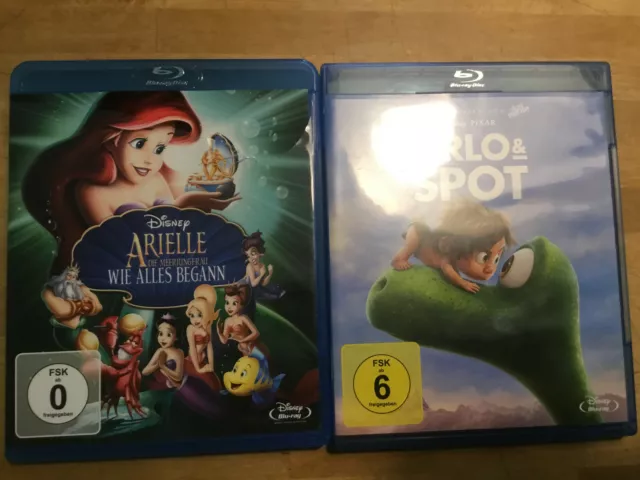 Walt Disney [2 BLU RAY] Arielle Meerjungfrau wie alles begann + Arlo & Spot