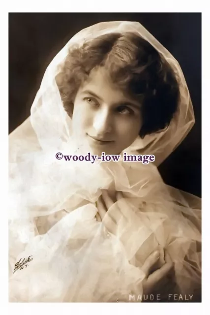 rp10714 - Silent Film & Stage Actress - Maude Fealy - print 6x4