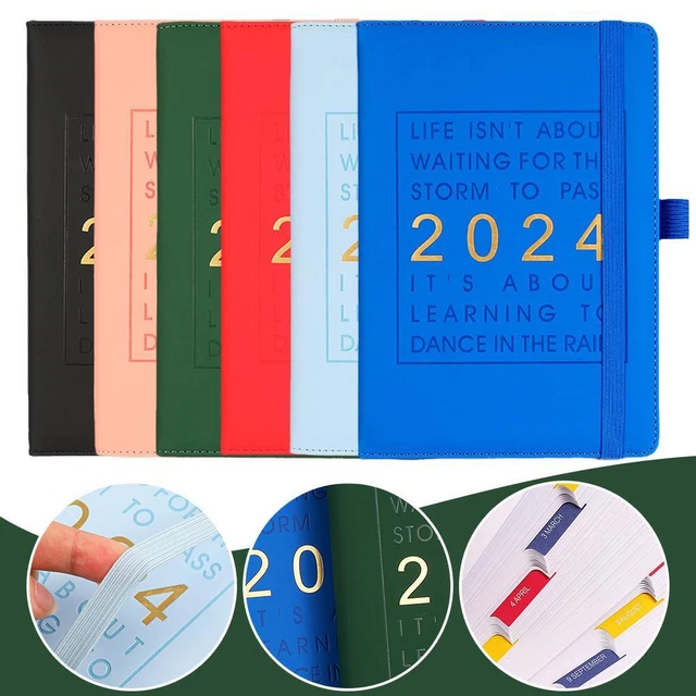 2024 PLANNER/CALENDAR JAN 2024 Dec 2024, Weekly, Hardcover 6 Pick 1 £