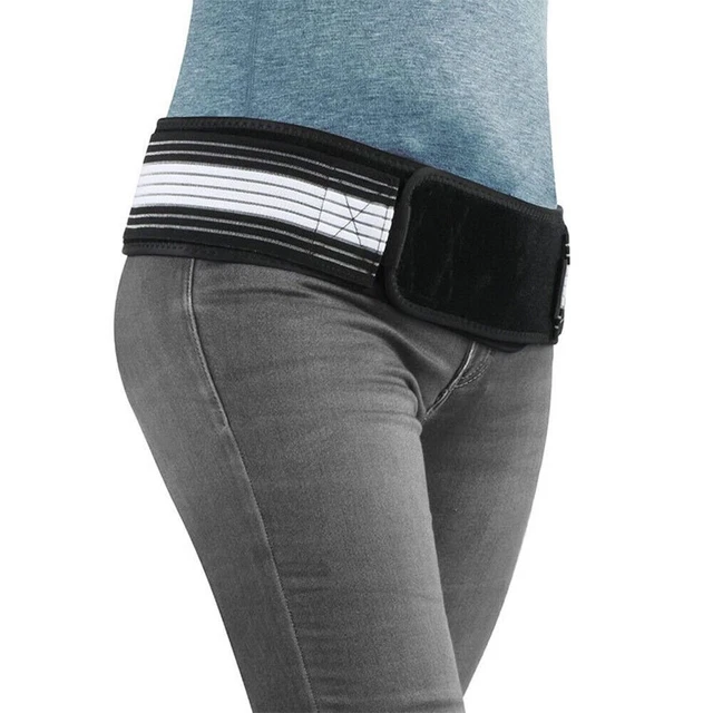 Banda aductora sacroilíaca soporte para dolor articular sello de cintura cinturón lumbar cadera