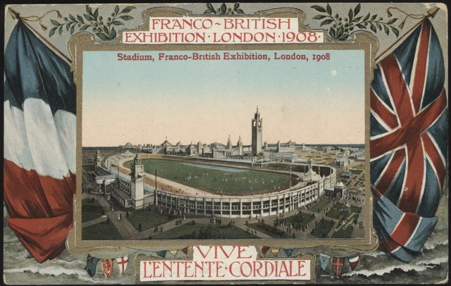 Valentine's - 'Franco-British Exhibition Stadium Vive L'Entente Cordiale' (19...