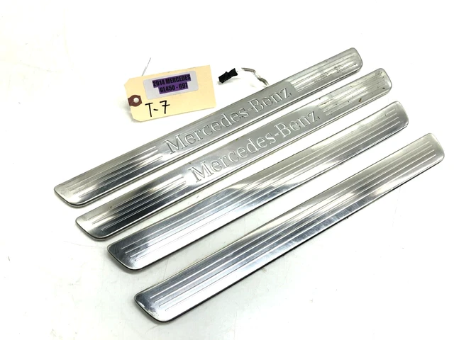 2013-2019 Mercedes Gl450 X166 Front Rear Door Sill Scuff Plate Trim Set X4 Oem