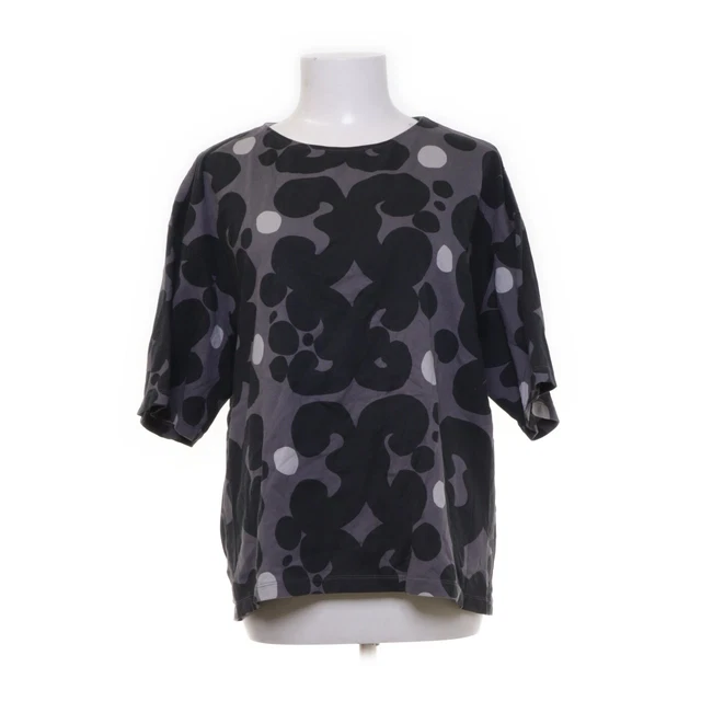 Marimekko x Uniqlo, T-shirt, Größe: XL, Grau/Schwarz