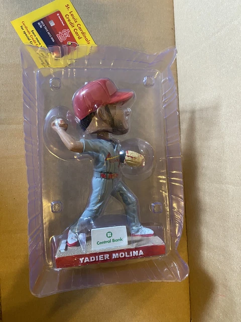 Yadier Molina Mystery Pitching Bobblehead 4/1/23 Sga St. Louis Cardinals - Nib