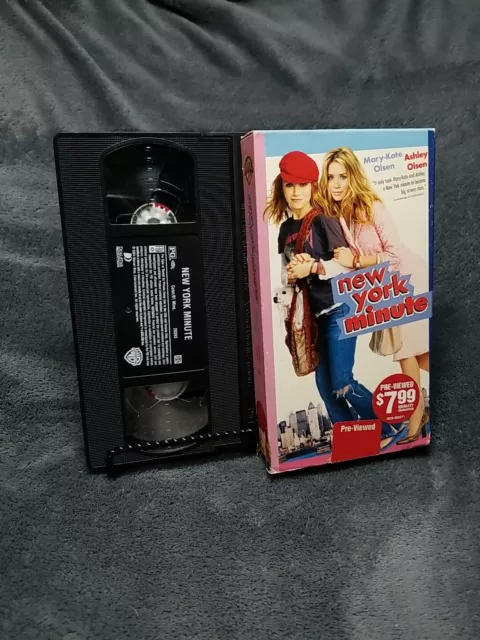 New York Minute Vhs Tape 100% Tested 2004 Olsen Twins Mary Kate And ...